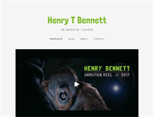 Tablet Screenshot of henrytbennett.com